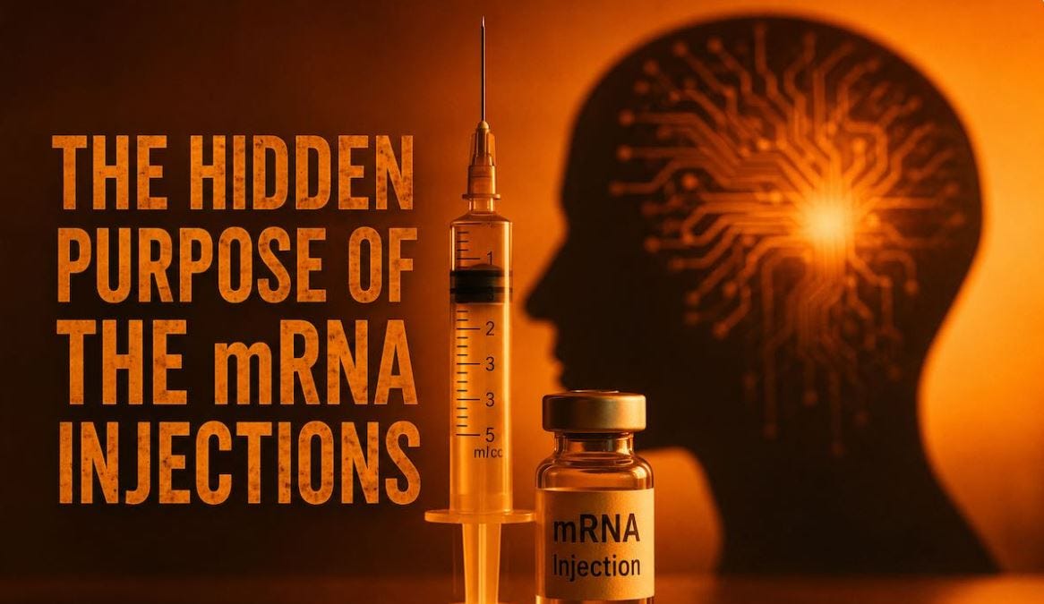 The Hidden Purpose of the mRNA Injections and the Covid Technocracy Agenda