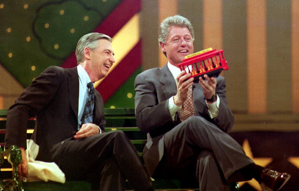 State of Tuesday: WE LOVE MR. ROGERS AND WANT YOU DEAD