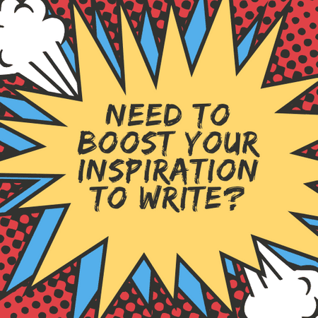 Regain your drive to write You have to boost your inspiration in order to regain your drive to write