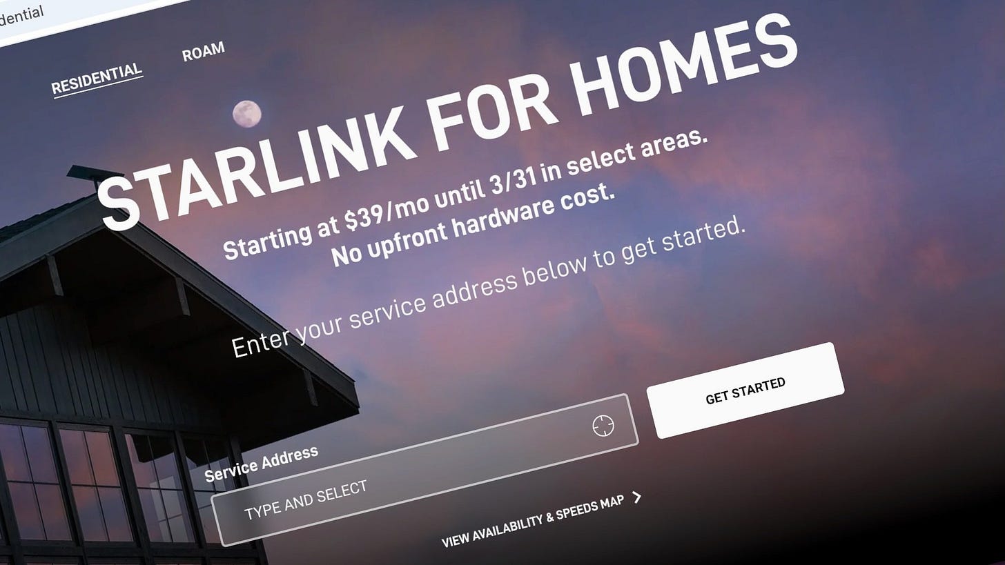 Starlink's $39 Deal Lures New Customers With 6-Month Discount
