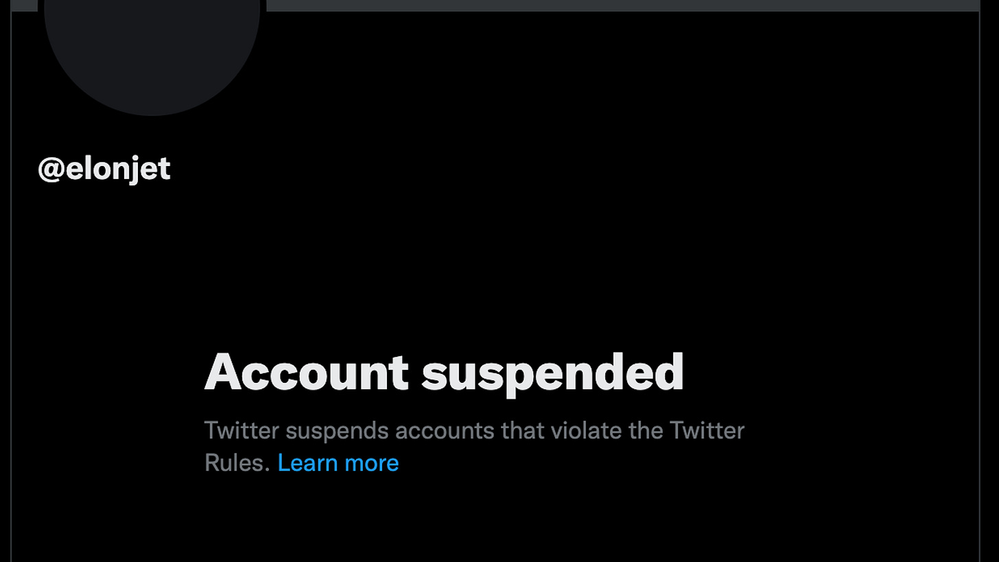 Twitter account which tracked Elon Musk's private jet is suspended |  Science, Climate & Tech News | Sky News