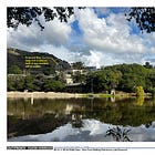 Billboards over Lake Temescal