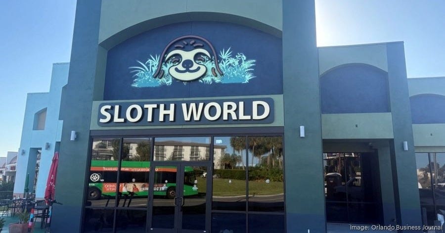 Sloth World attraction canceled after 31 reported sloth deaths - Orlando  Business Journal