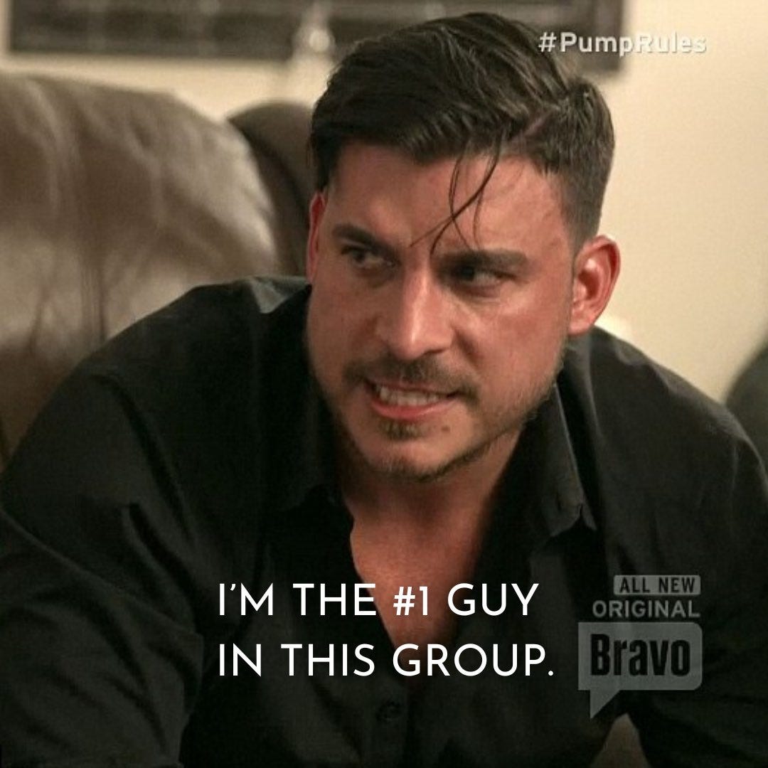 jax taylor saying "i'm the number one guy in the group"