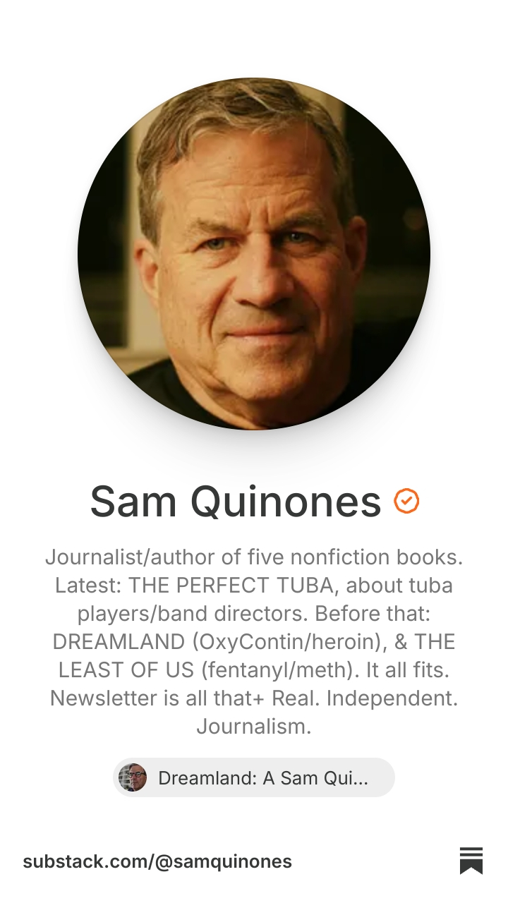 Sam Quinones | Substack