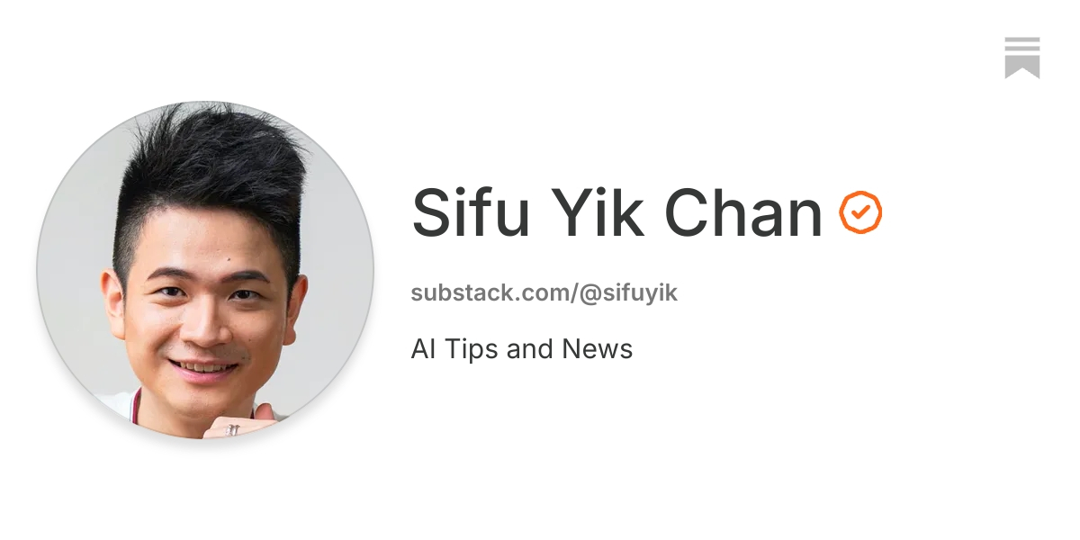 Sifu Yik Chan | Substack