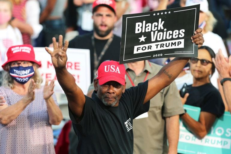 Black voters for Trump Black voters for Trump