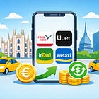 Migliori App Taxi in Italia: confronto tra Free Now, Uber, itTaxi e Wetaxi