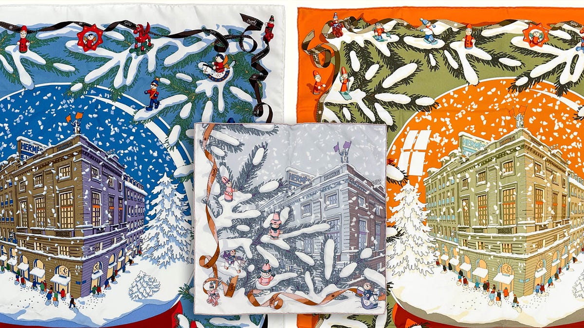 Top 15 Winter Wonderland Hermès Scarves