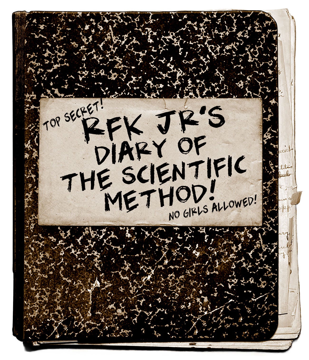 RFK Jr. Diary Comic by E.R. Flynn page 1