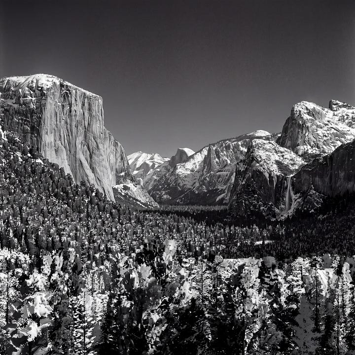 Tunnel View developed by Gemini