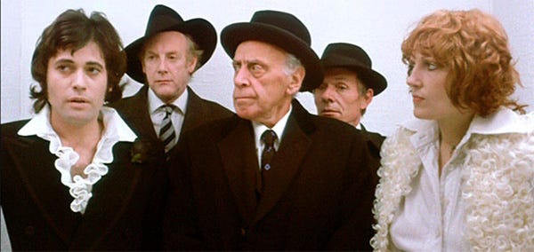 Jerry Cornelius. Assorted scientists. Miss Brunner.