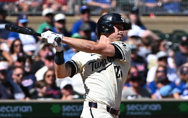 Max Kepler of the Minnesota Twins swings at a pitch in the fourth inning of the game against the Toronto Blue Jays at Target Field on September 1,...