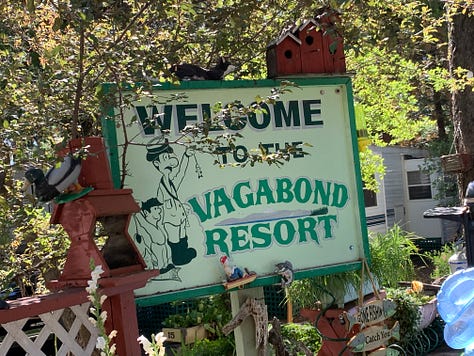 Vagabond Resort, California, kayak