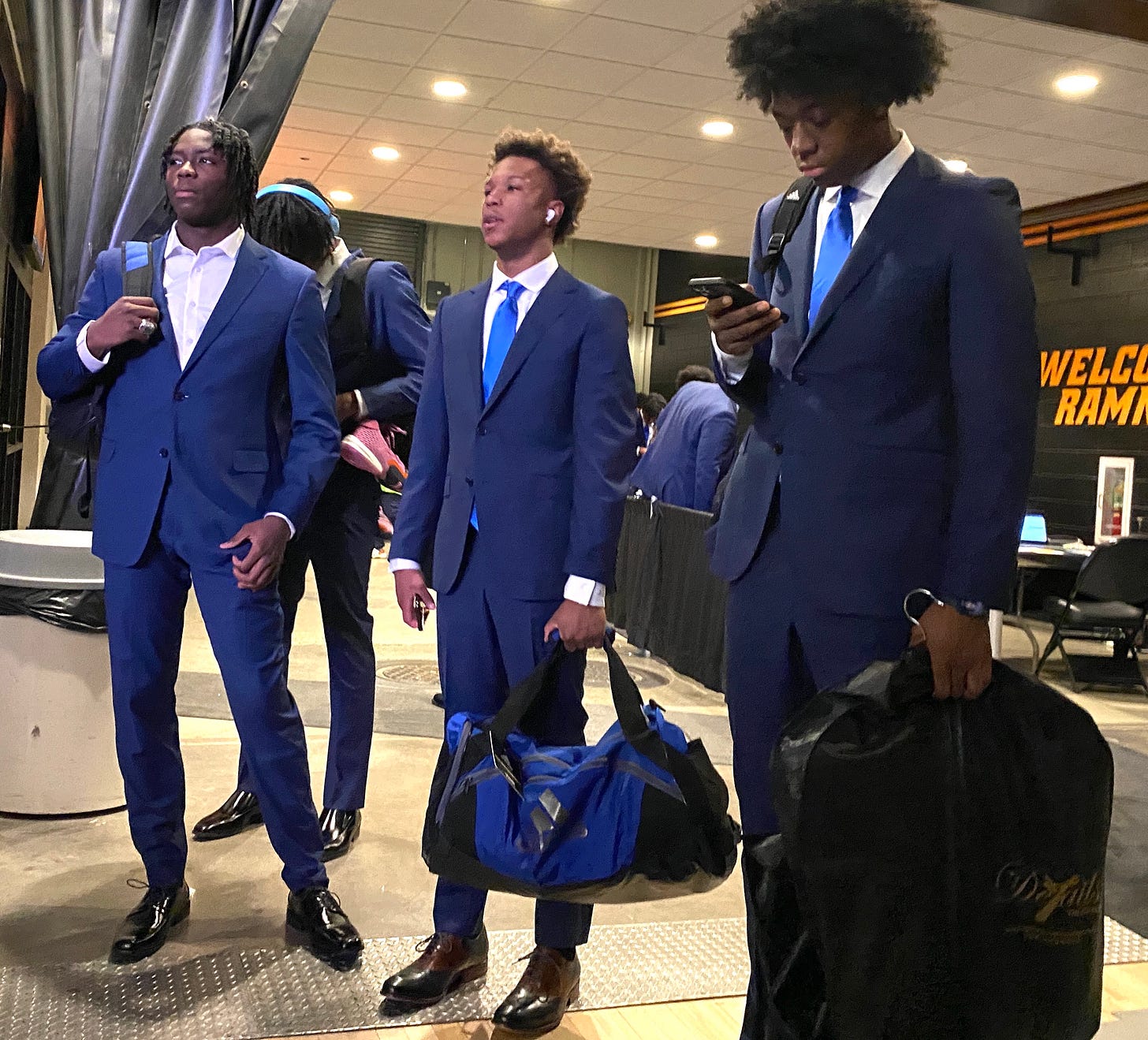 John Marshall Justices Basketball players