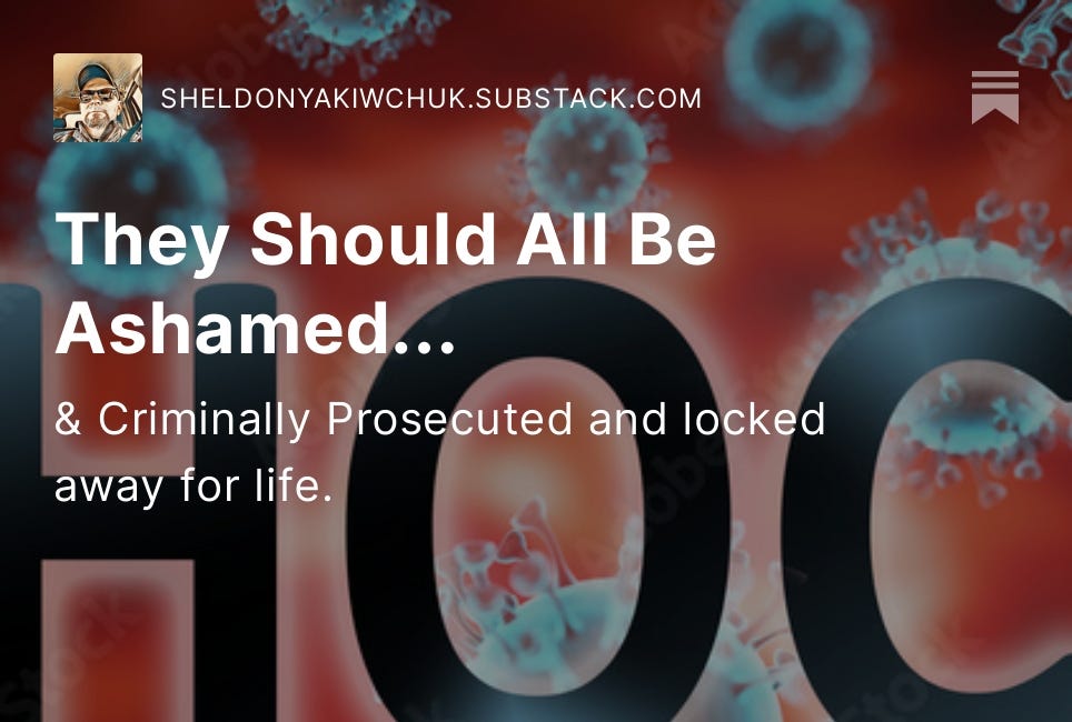 They Should All Be Ashamed...