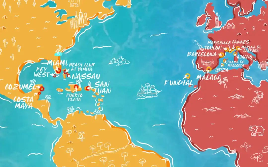 Where does Virgin Voyages sail from?