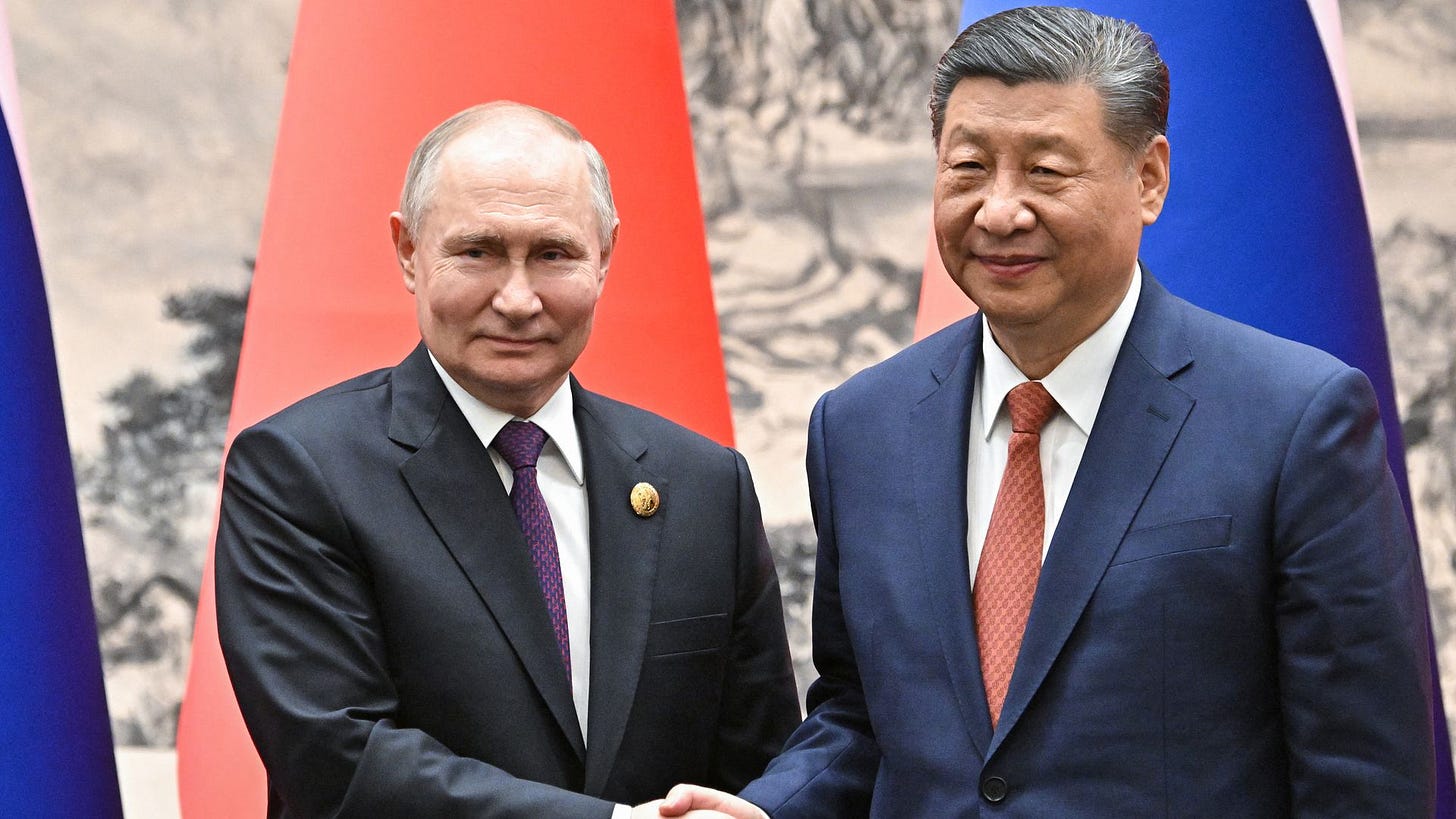 Putin and Xi condemn U.S., agree to strengthen Russia-China strategic ties