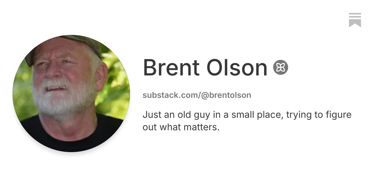 Brent Olson | Substack