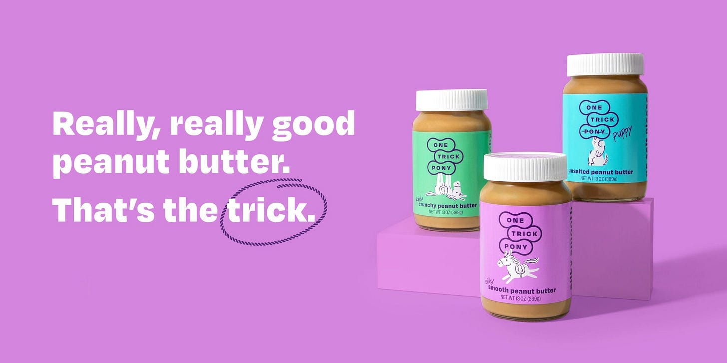 Hi, I'm Lucy Dana, founder of One Trick Pony Peanut Butter! AMA! : r/ PeanutButter