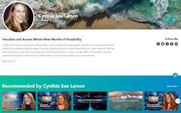 Cynthia Sue Larson on Gaia