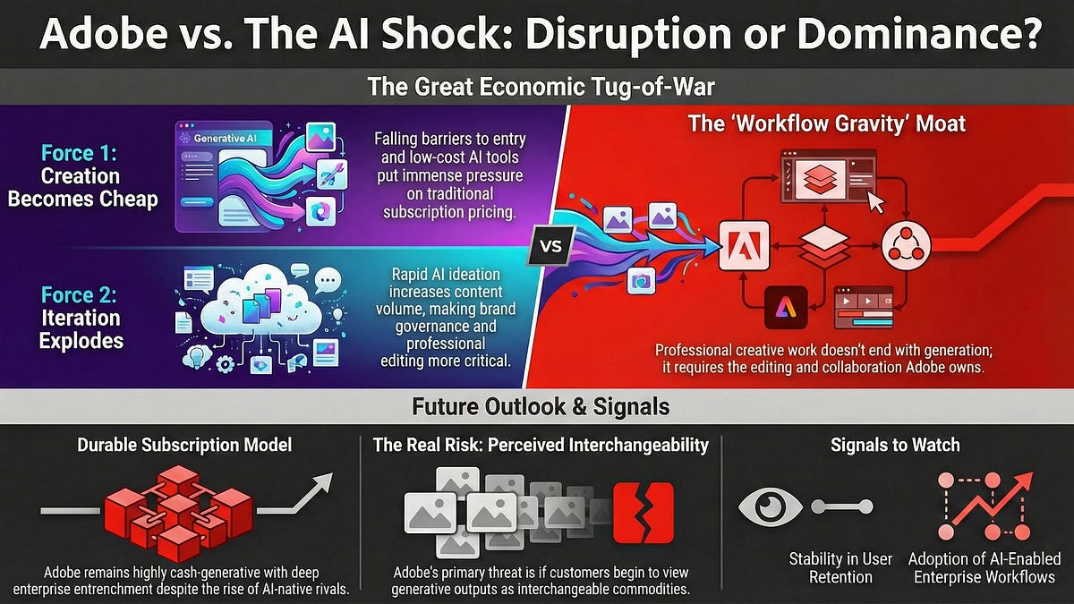 After the AI Shock. Part V: Is Adobe About to Lose Pricing Power?