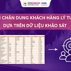 Dựa vào file data khảo sát, mình đã phân tích để tìm ra chân dung khách hàng mục tiêu cho từng khoá học của Tomorrow Marketers như thế nào? 

