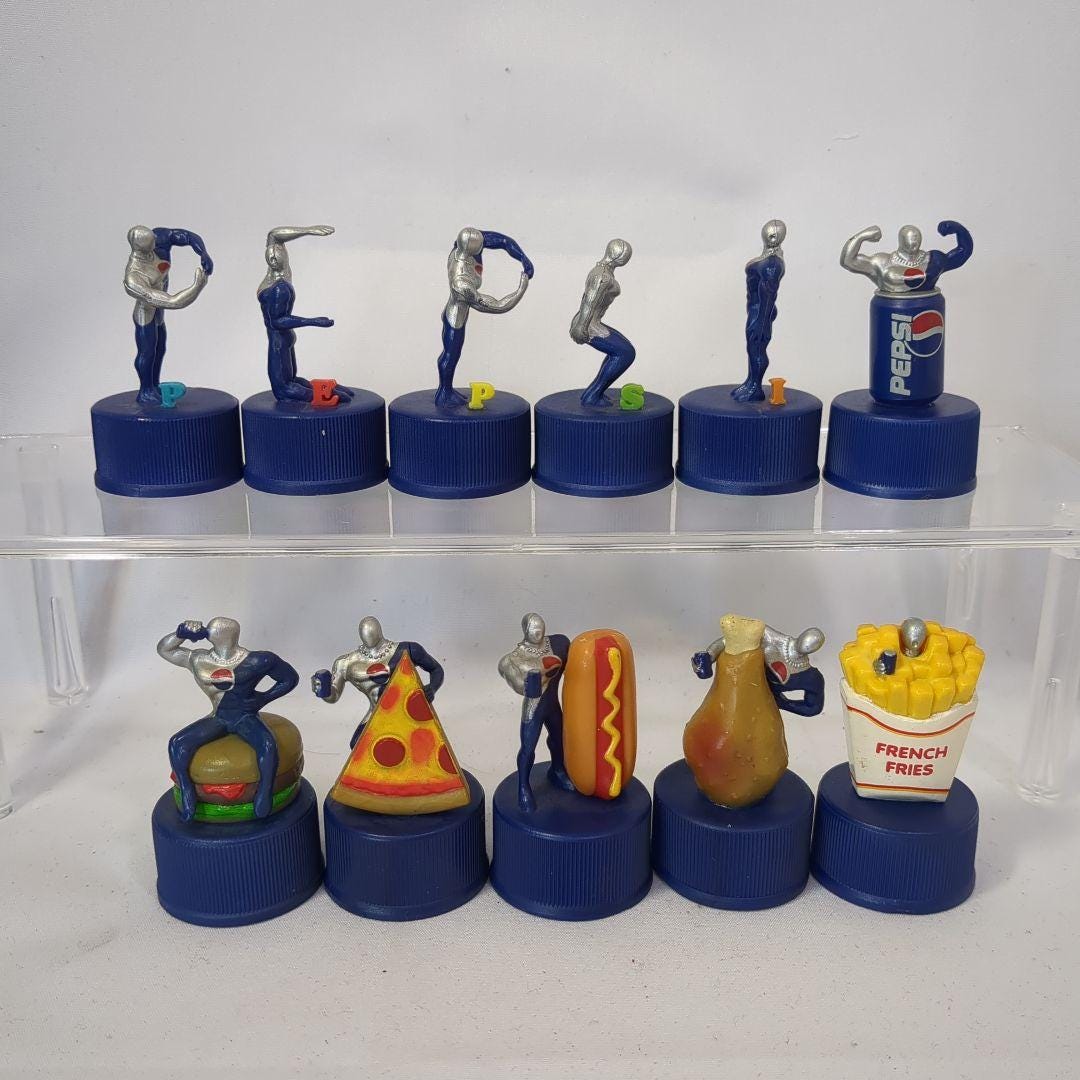 ペプシ ボトルキャップ フード&ペプシシリーズ 11体セット - メルカリ ペプシ ボトルキャップ フード&ペプシシリーズ 11体セット - メルカリ