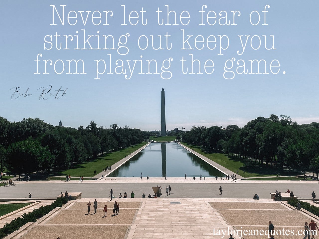 taylor jeane quotes, quote of the day, motivational quotes, life quotes, inspirational quotes, positive quotes, uplifting quotes, determination quotes, babe ruth quotes, babe ruth, quotes, yolo quotes