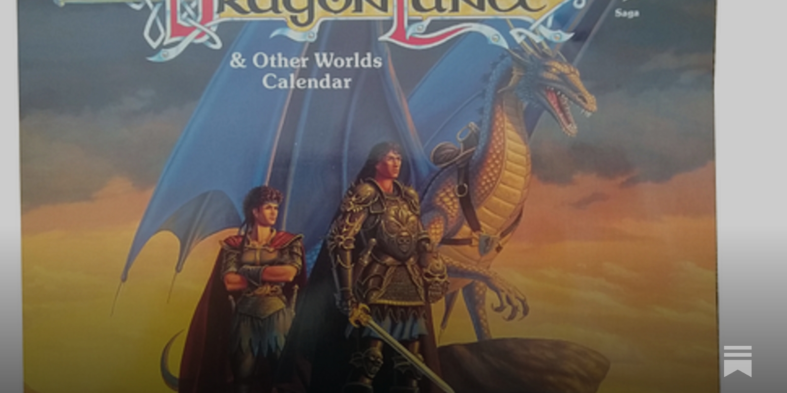 DragonLance Calendars: What's Old is New Again