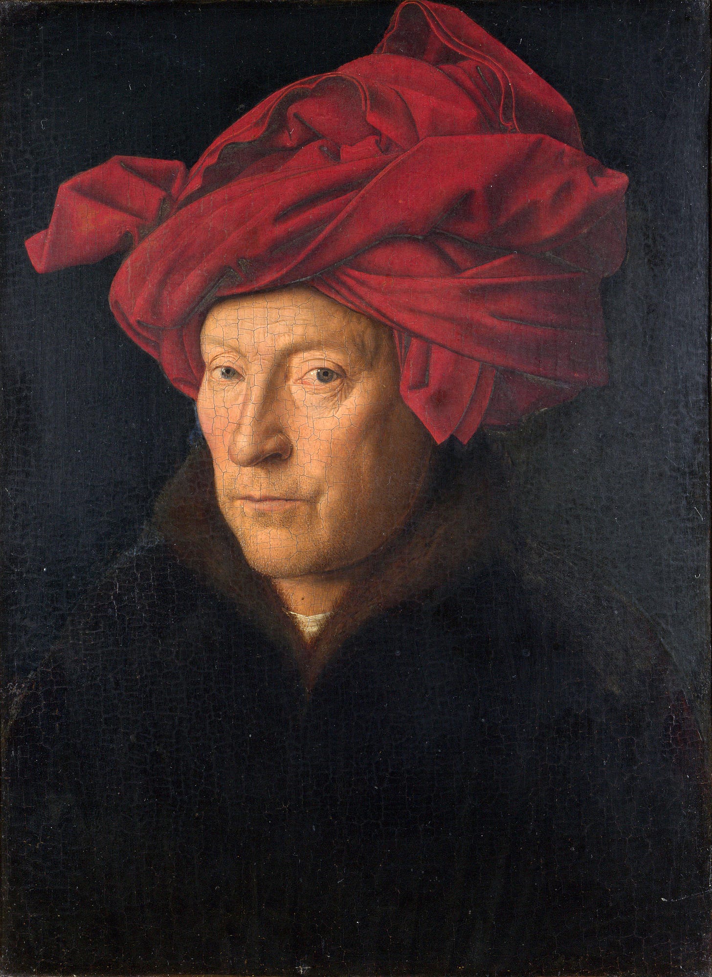 Jan van Eyck, Presumed Self Portrait (1433)
