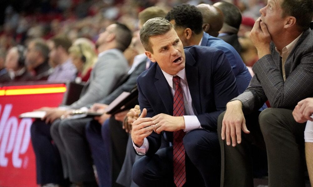 Wisconsin Badgers offensive analyst Kirk Penney