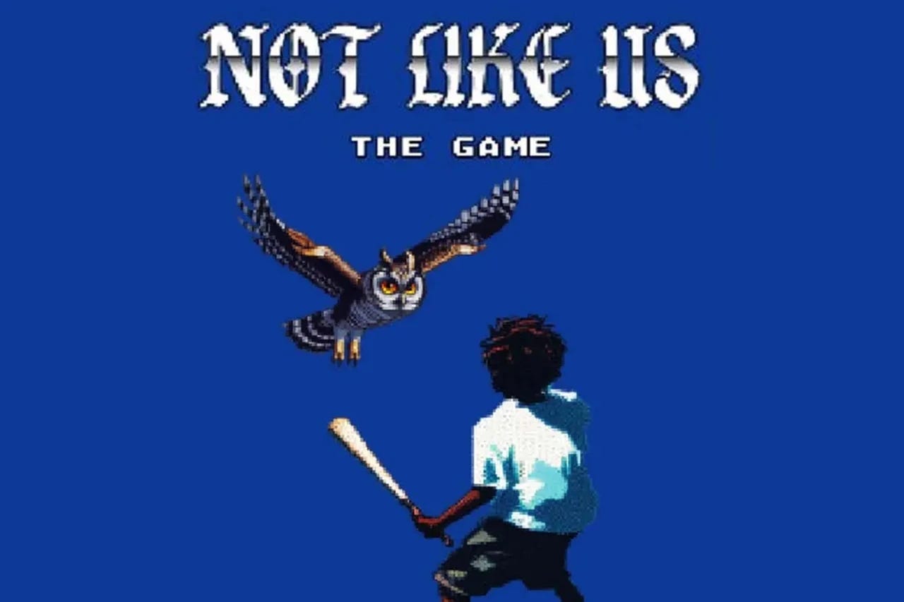 Kendrick Lamar "Not Like Us" Owl-Whacking Video Game | Hypebeast