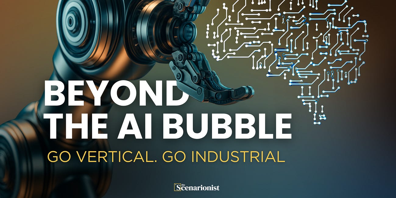 Beyond the AI Bubble. Go Vertical. Go Industrial.