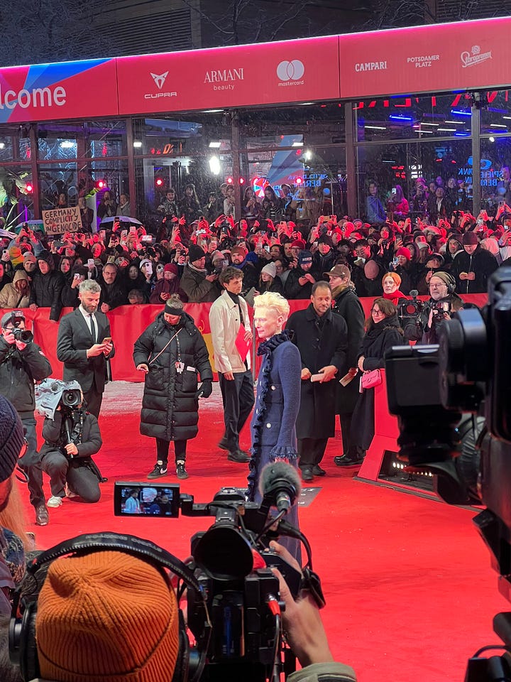 Berlinale 2025 tilda swinton edward berger claudia roth
