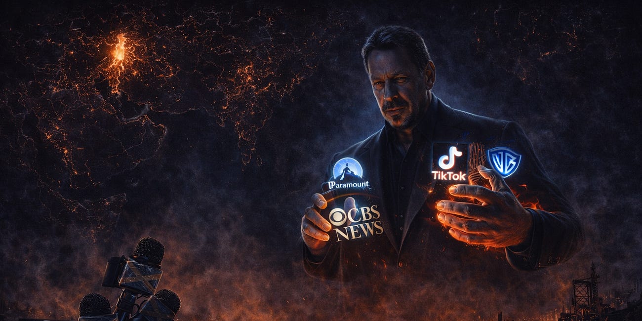 THE EMPIRE CONSOLIDATES: How Israel’s Strategic Agenda Drives Larry Ellison’s Media Takeover