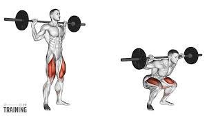 Barbell Squats - Instructions ...