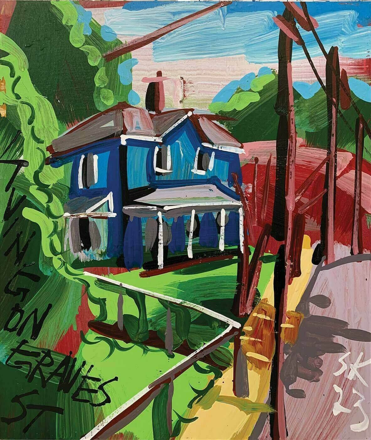 Graves Steet Keene Painting