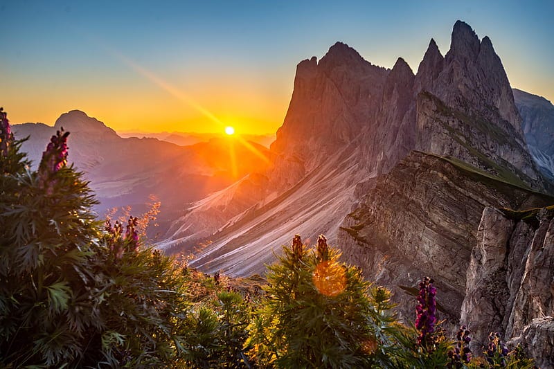 Mountain Sunrise Images