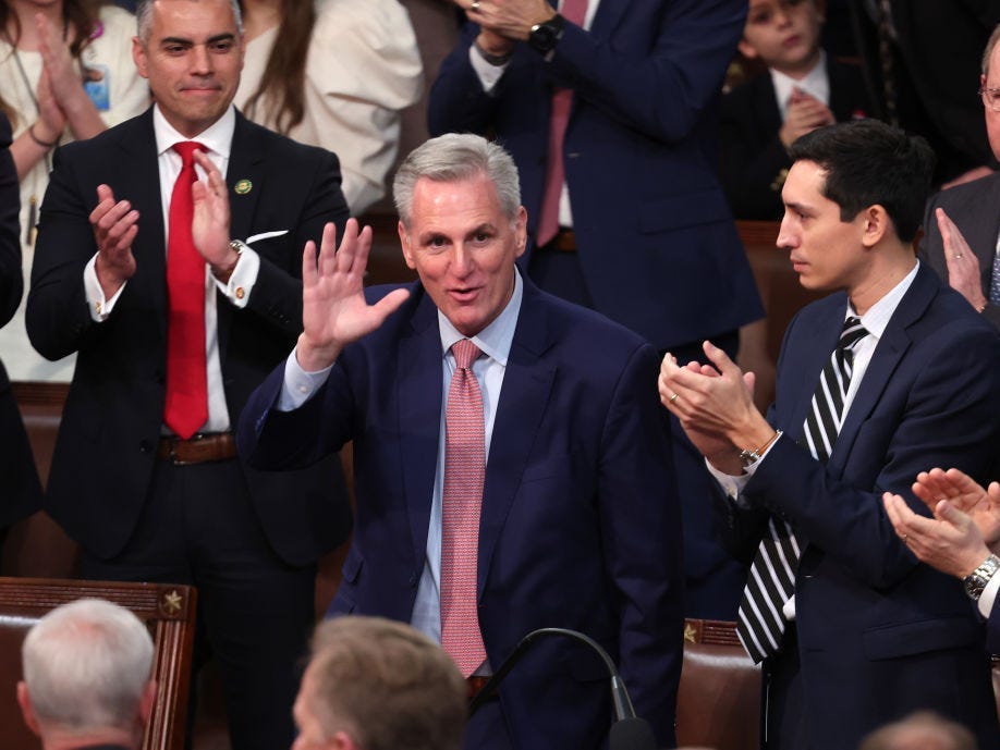 20 Republicans Vote Against Kevin McCarthy for House Speaker