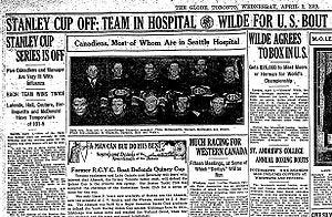 1919 Stanley Cup Finals - Wikipedia 1919 Stanley Cup Finals - Wikipedia