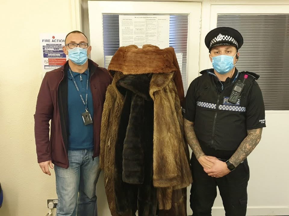 "It's a fur cop"
