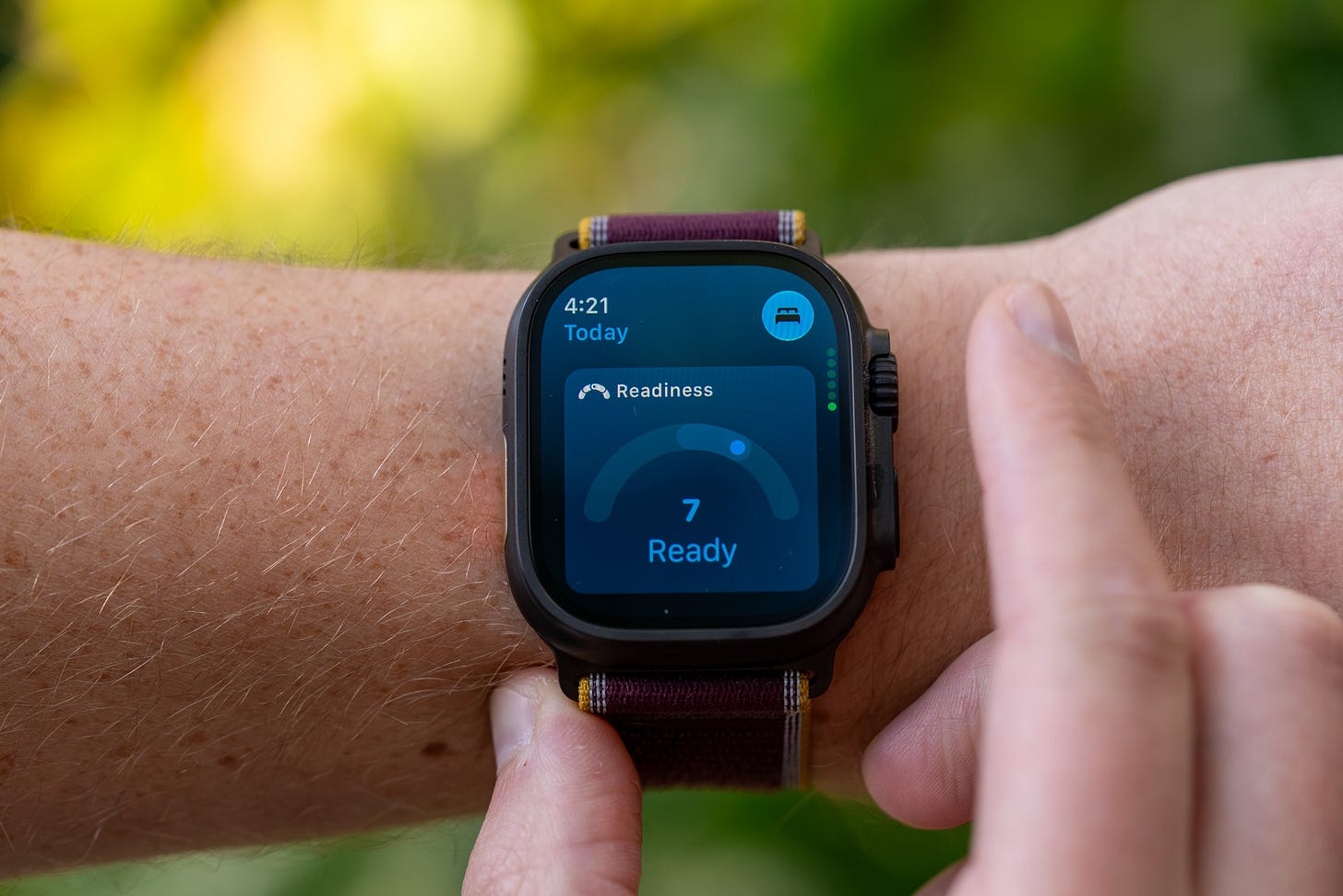 Apple Watch Ultra 4 Readiness score Apple Watch Ultra 4 Readiness score