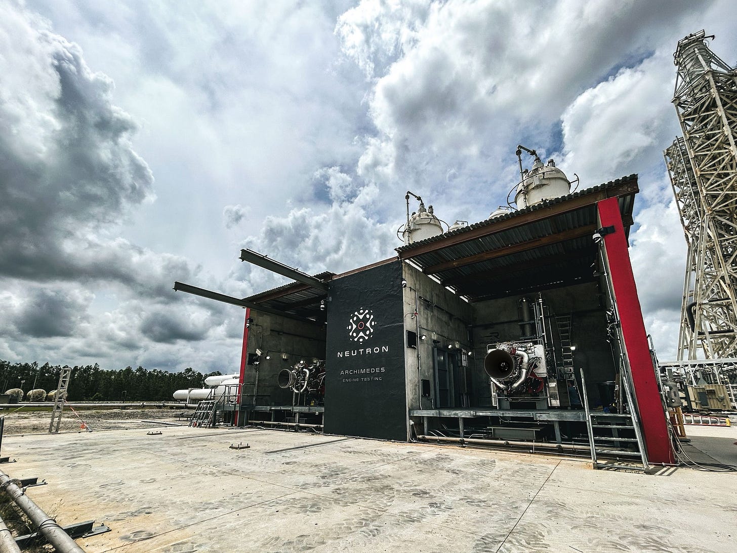 Archimedes engine hot fire test at NASA Stennis Archimedes engine hot fire test at NASA Stennis