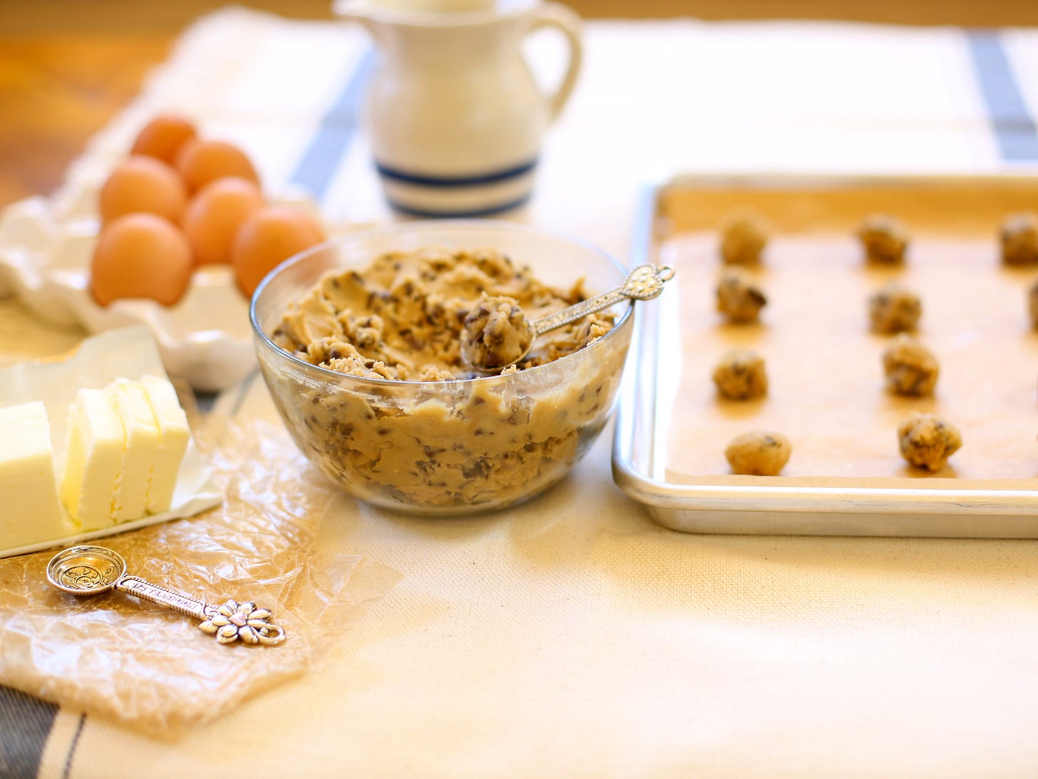 Tiny Chocolate Chip Cookies 