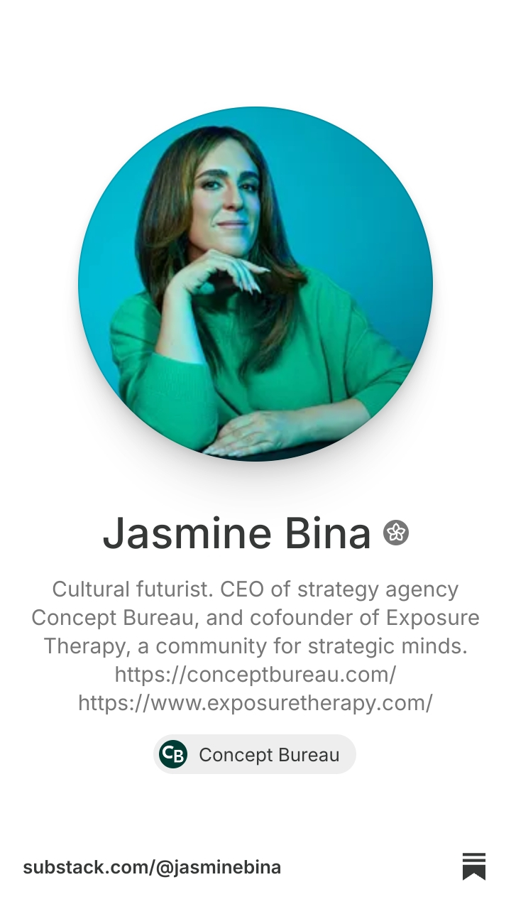 Jasmine Bina | Substack