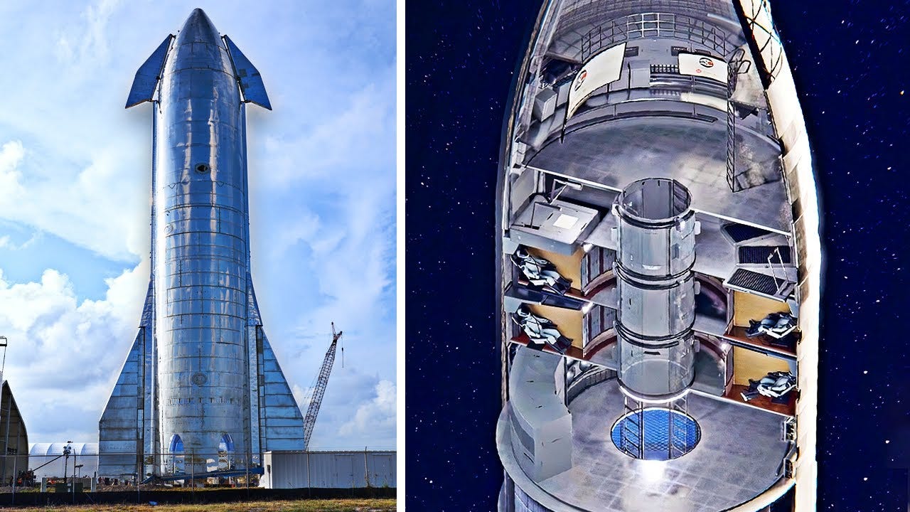 What's Inside The SpaceX Starship? - YouTube