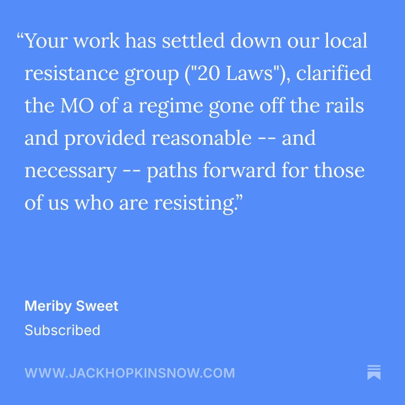 When “Domestic Terrorist” Becomes A Verb - Jack Hopkins Now
