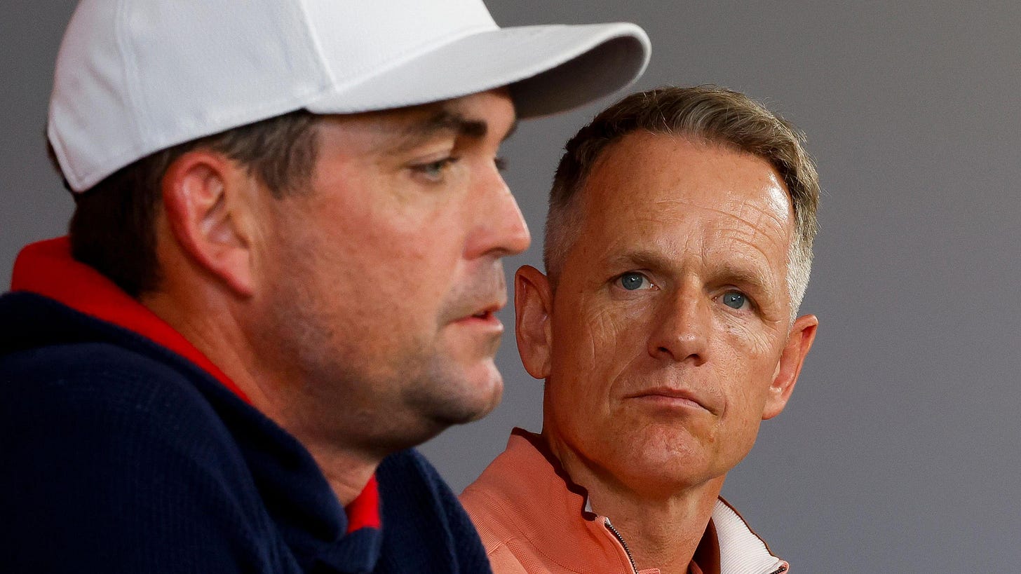 Ryder Cup: Luke Donald and Keegan Bradley share mutual respect at Bethpage  - BBC Sport