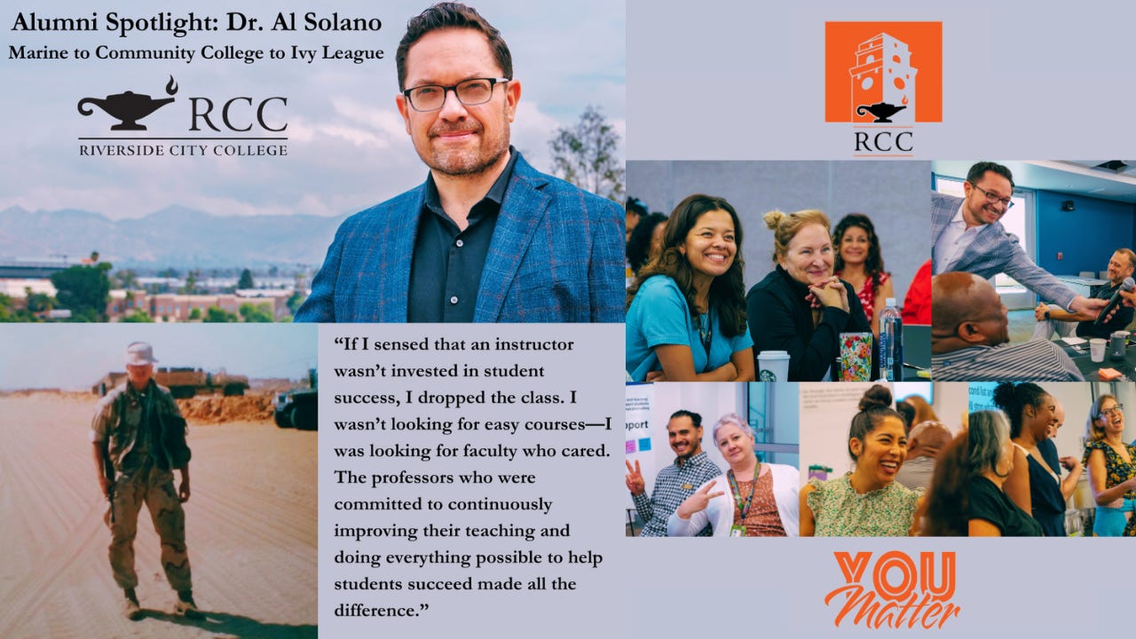 Alumni Spotlight. Marine to Community College to Ivy League